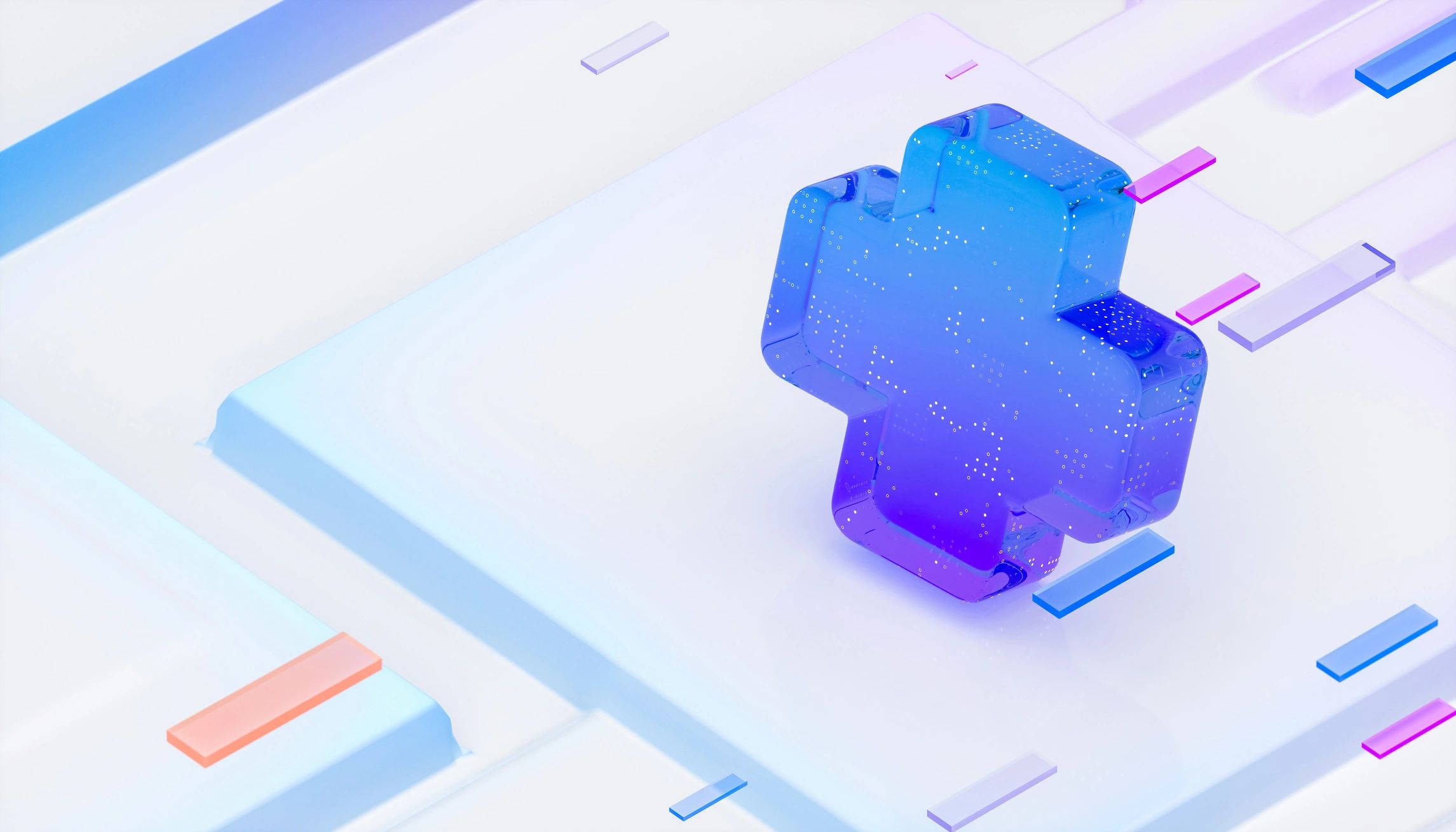 Medical cross icon representing healthcare support